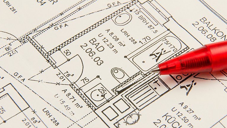 Grundriss f�r Hausverkauf als wichtige K�uferinformation