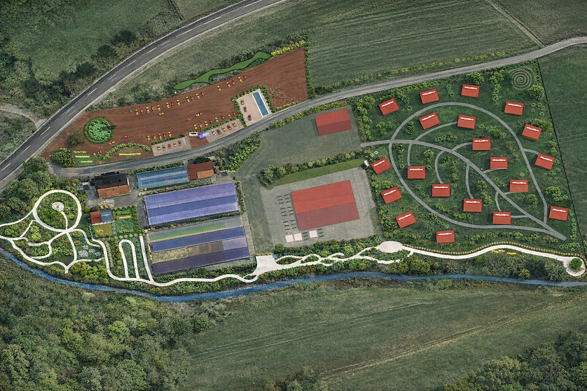 Planung Ferienhauspark