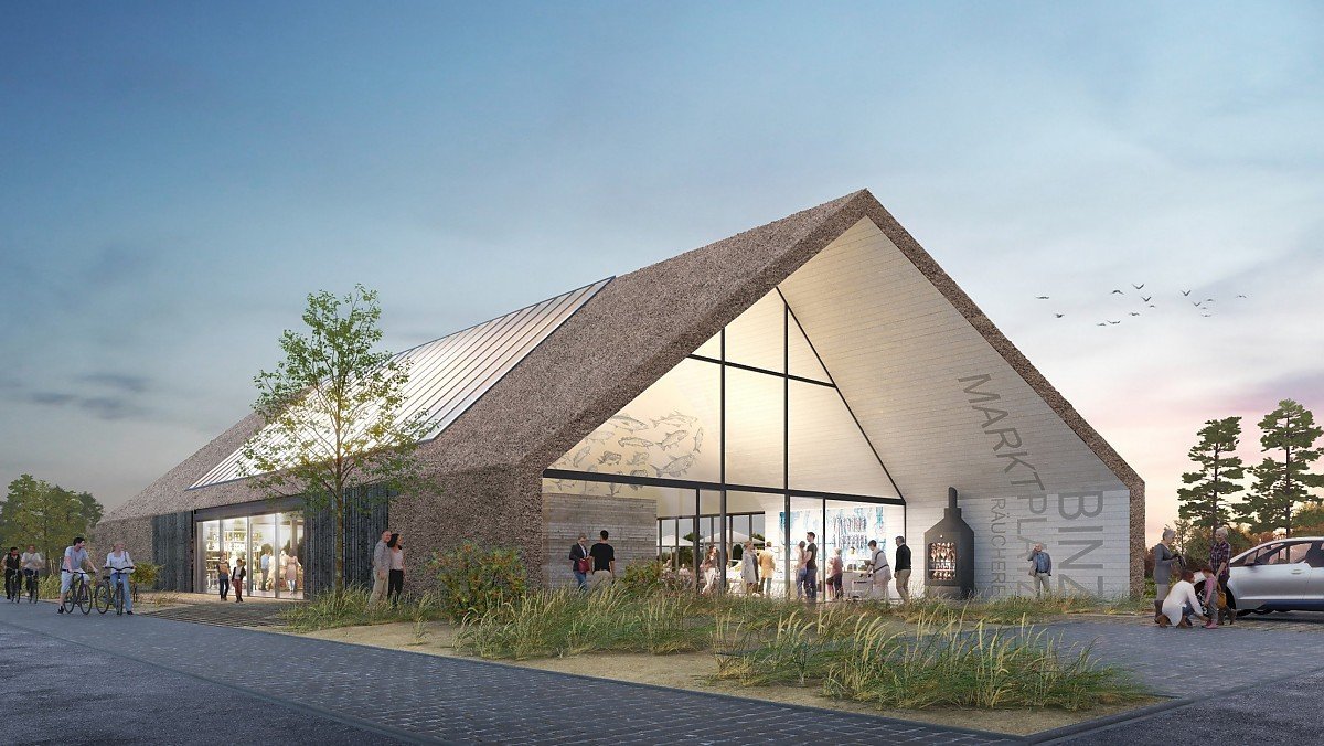 Visualisierung Neubau Gewerbe