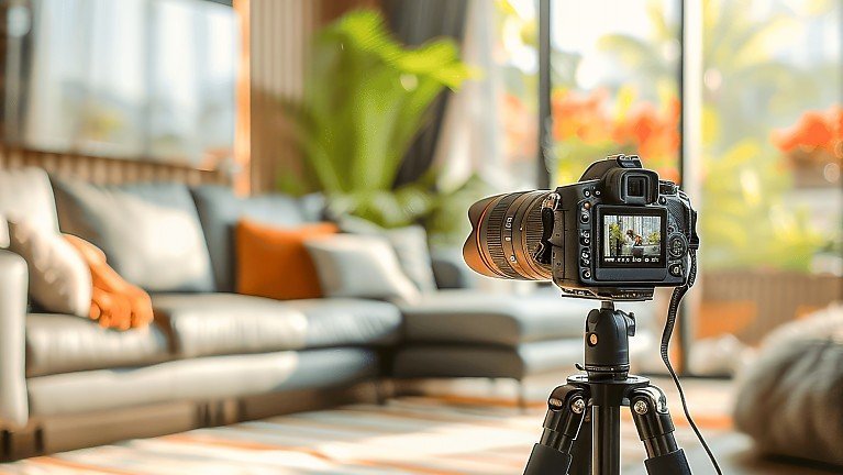 Haus fotografieren f�r Hausverkauf mit professionellen Immobilienfotos