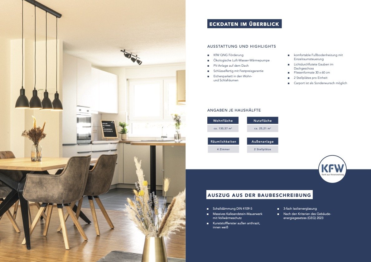 neubau arberg doppelhaush�lfte highlights