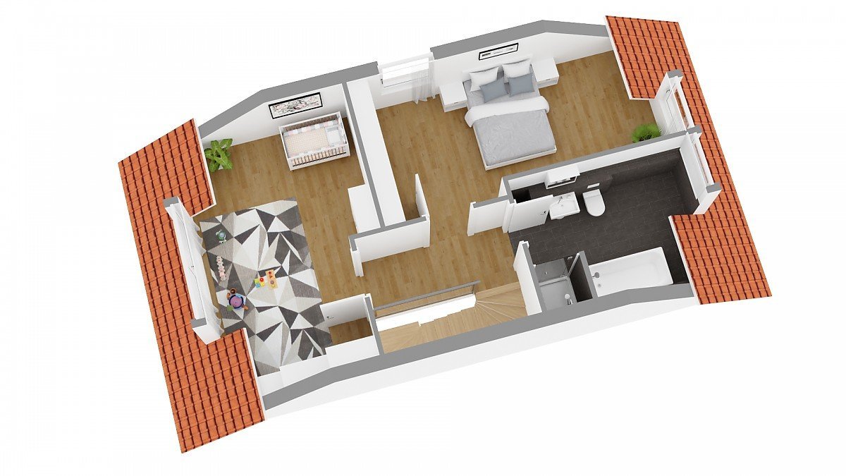 neubauprojekt Arberg Industriestrasse obergeschoss