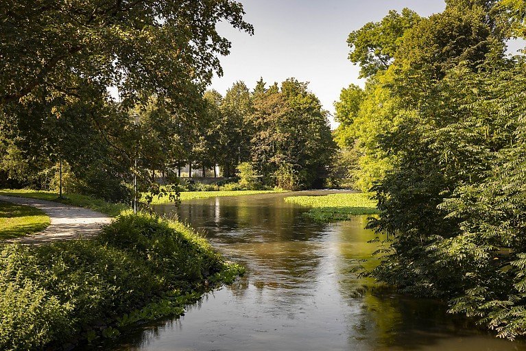 Park in Grevenbroich an der Erft